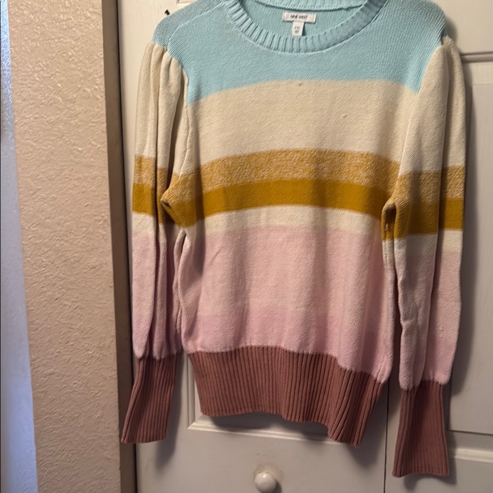Colorful Striped Sweater